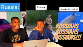 AFRICANS reacts to USA vs Russia best meme TikTok compilation / RUSSIANS are just BUILT DIFFERENT!