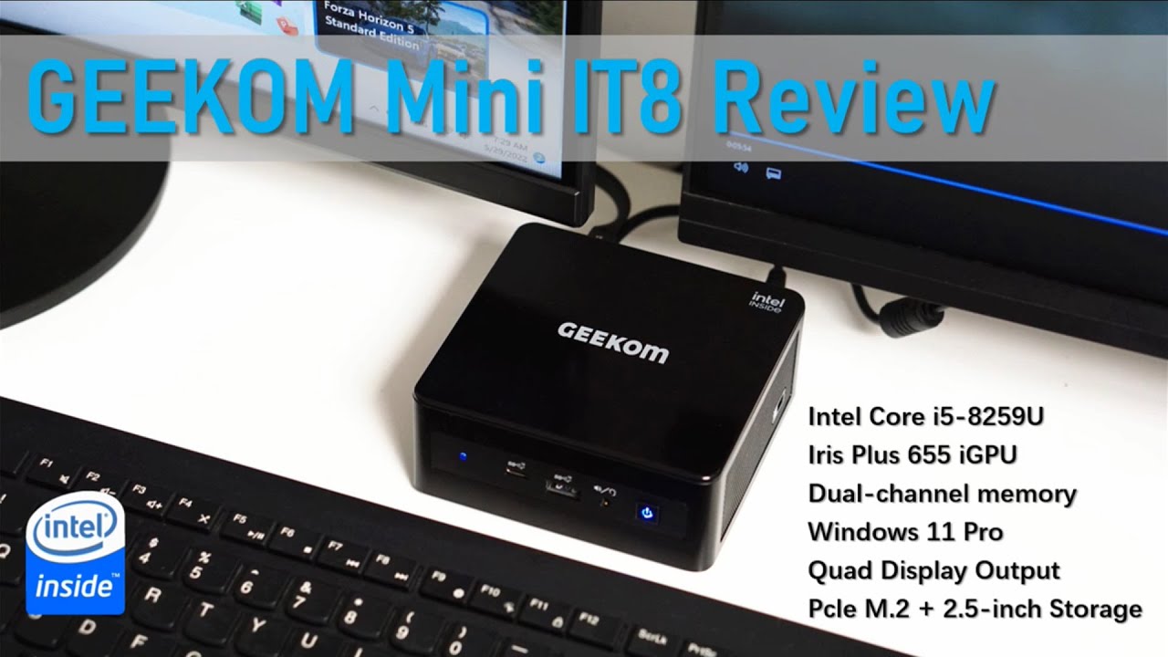 Experience the latest GEEKOM Mini IT8 Mini PC