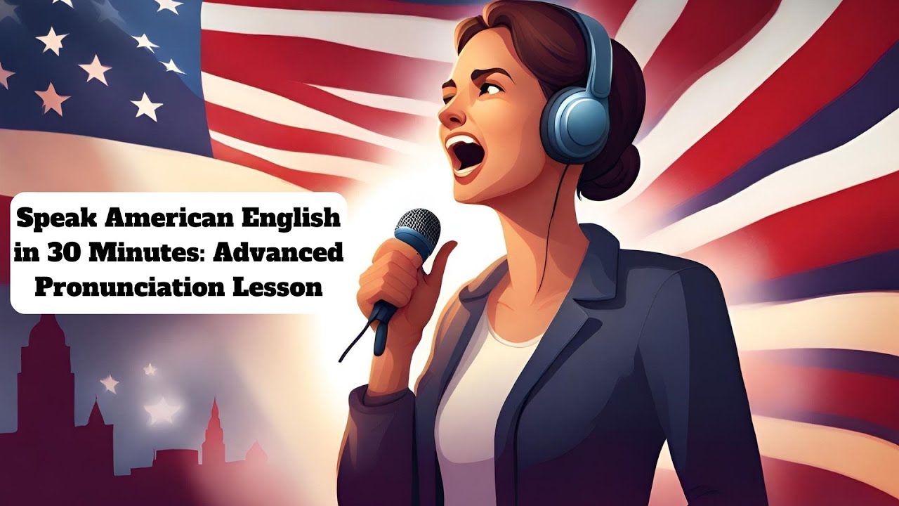 Speak American English In 30 Minutes Advanced Pronunciation Lesson Speak American English In 30 Minutes Advanced Pronunciation Lesson