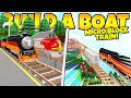 WORKING TRAIN TO THE END! Build a Boat