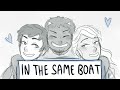in the same boat || the lightning thief musical || animatic