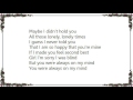 Barbara Jones - You Were Always on My Mind Lyrics