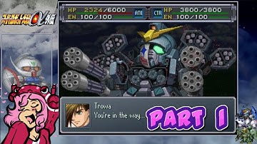 Super Robot Wars (Taisen) Alpha Gaiden  - Playstation 1 Tour - First playthrough - Part 1
