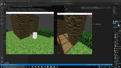 [ Ursina / UrsinaNetworking ] Multiplayer Minecraft Clone in Python !