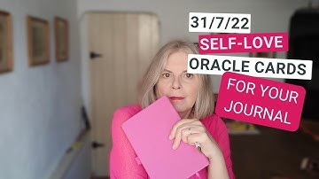 Journal Prompts And Self-Love Oracle Cards