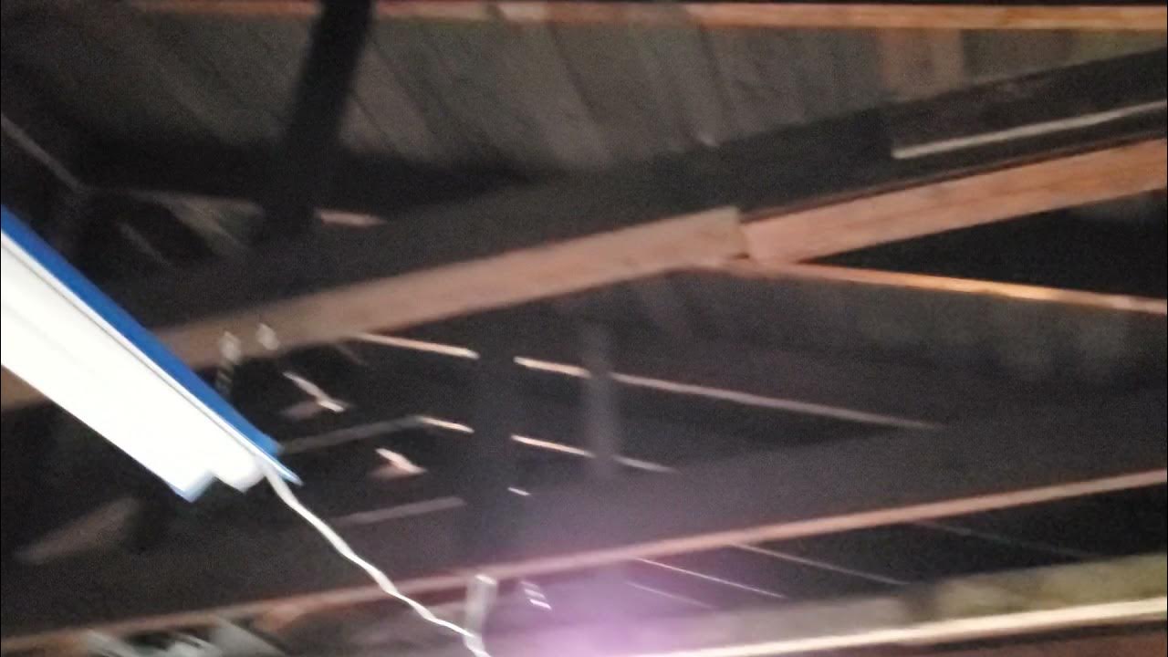 Paint garage ceiling part 1of2 YouTube