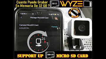 ¿Cuántas horas de vídeo pueden contener 32 GB?