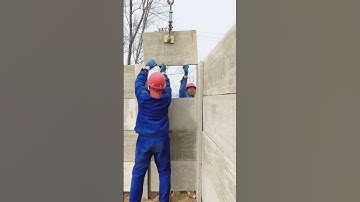 lightweight brick installation process for walls #shorts