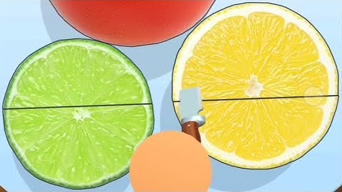 Slice it!!! Level 825-30 | ASMR Slicing Delicious fruit shake Very Relaxing ASMR Fruit cutting Game