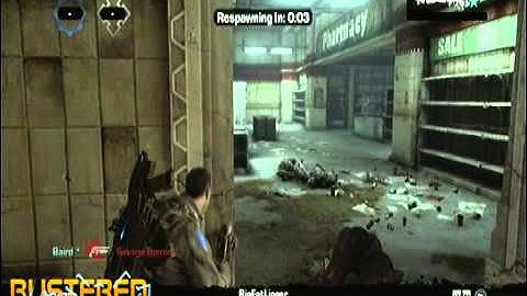 Gears of War 3 Beta Gameplay - Capture the Leader