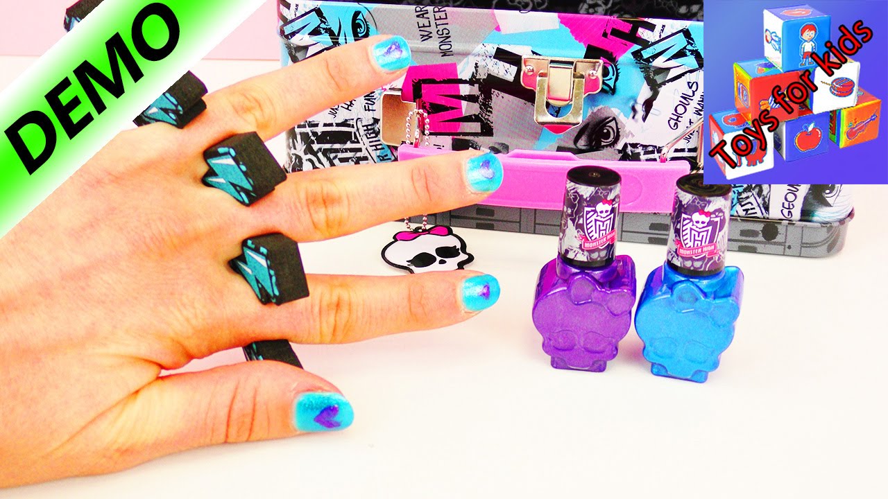 Monster High Nail Art - wide 5