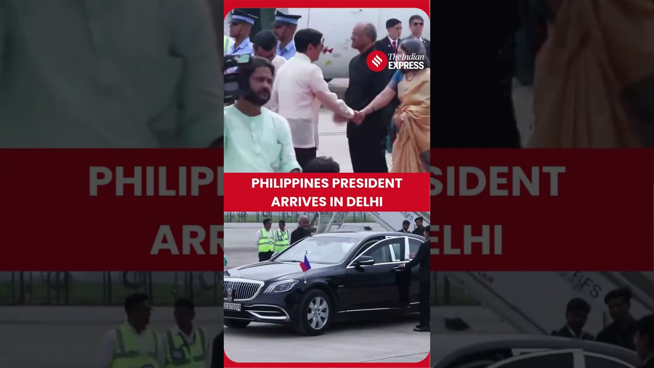 Philippine President Bongbong Marcos Arrives In Delhi For His First State Visit