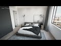 Modern 60m2 Studio Apartment- Virtual Tour- Unreal Engine 4