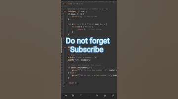 Prime number in c language|c tutorial vedio|#coding #trending #shorts