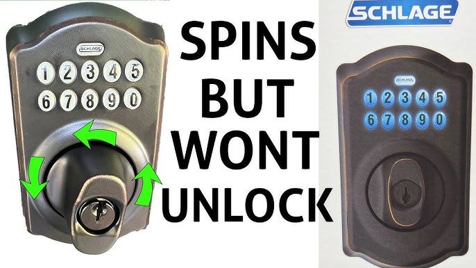 Schlage Turn Lock Feature Not Working: Quick Fix Guide