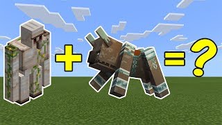 I Combined an Iron Golem and a Ravager in Minecraft  Here's What Happened...