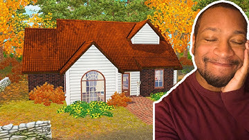 I BUILD AN AUTUMN STARTER HOME IN THE SIMS 3