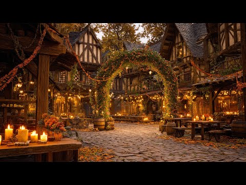 Autumn Festival In The Medieval Village Medieval Music For Relaxation