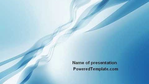 Abstract Graphic PowerPoint Template by PoweredTemplate.com