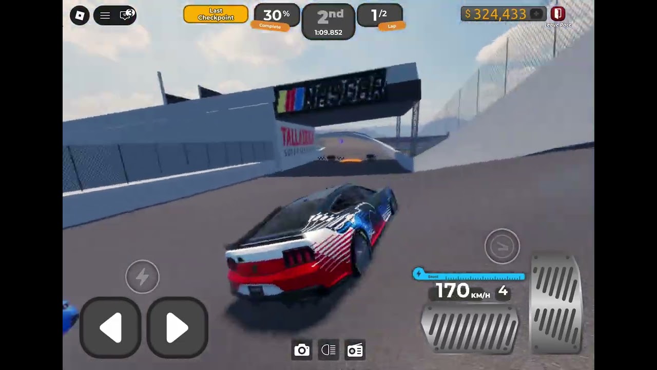 Racing again but with ONLY NASCAR CARS 