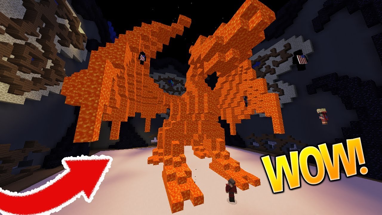 ONLY LAVA CHALLENGE!!! (Minecraft Build Battle)