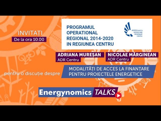 #EnergynomicsTalks cu ADR Centru