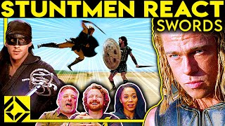 Stuntmen React to Bad & Great Hollywood Sword Fights 2