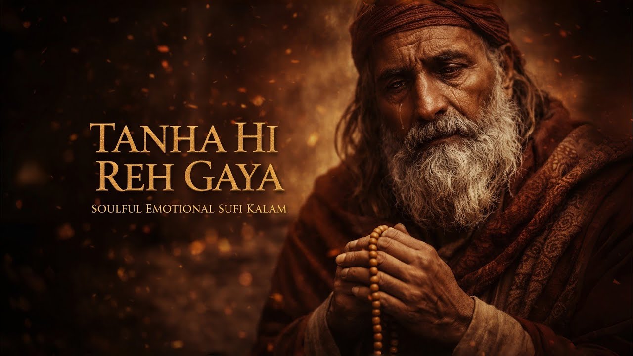 Tanha Hi Reh Gaya (تنہا ہی رہ گیا) – Emotional Soul-Stirring Sufi Kalam 2026