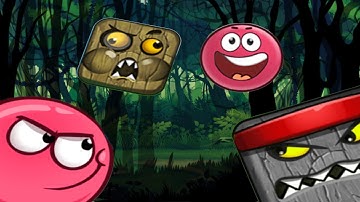 Red Hero 4 Deep Jungle RedBall Like Red Ball Games (Gameplay No Comentary)