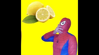 Spider-Man Eats A Lemon