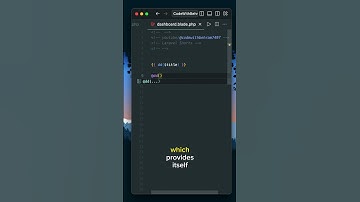 The @dd Blade Directive in Laravel. #laravel #shorts