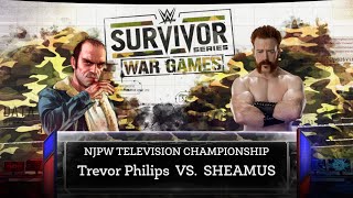 Trevor Phillips vs. Sheamus - NJPW Television Championship Ambulance Match