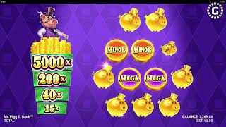 Mr. Pigg E. Bank by Just For The Win Slot Features | GamblerID