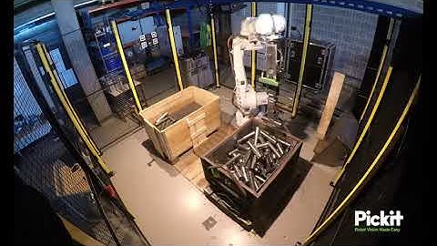 24/7 operation bin picking reliability test