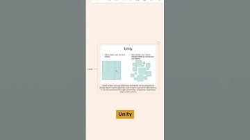 The Important Design Principle of Layout Design is Unity #unity #shorts #youtubeshorts