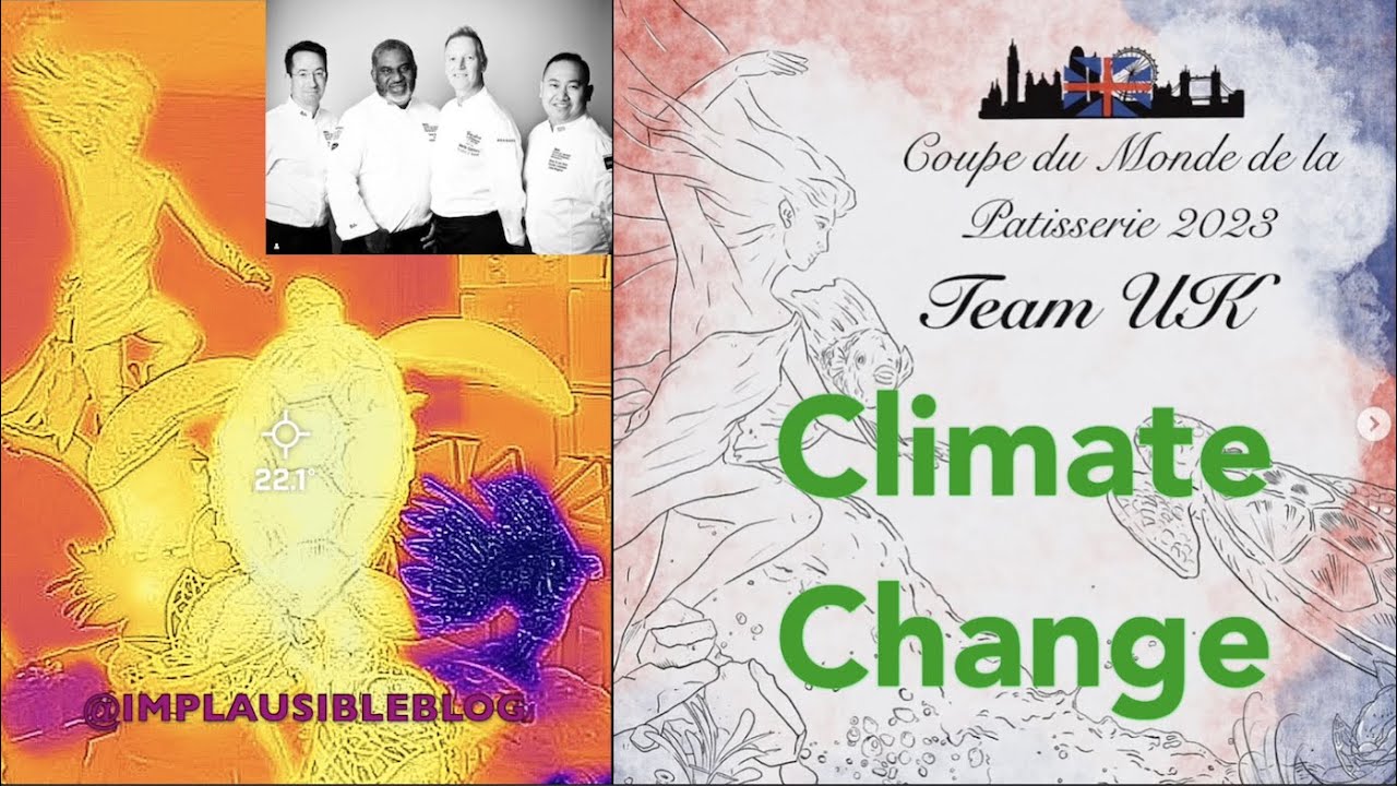 Climate Change: UK Pastry Team for the 2023 World Pastry Cup - practice session in London