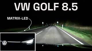 2025 VW Golf 8.5: IQ.LIGHT - Matrix-LED-Scheinwerfer Test - Autophorie