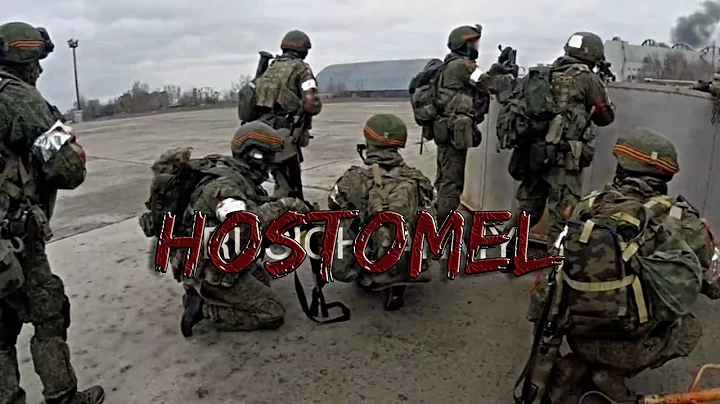 Battle for Hostomel Airport | Russian Airborne Assault Caught on Camera
