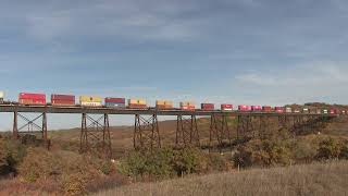 Fall Trains on the CN Rivers Subdivision - 2023