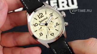 Men watch Timberland TBL.15249JS/07 REVIEW - Видео от viptimetv