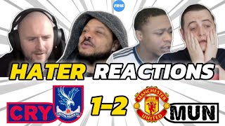 Man United Haters Reaction To Crystal Palace Vs Man United 1-2 Premier League