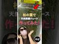 松の葉で炭酸ジュース作り方！