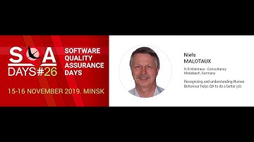 Recognizing and understanding Human Behaviour helps QA to do a better job