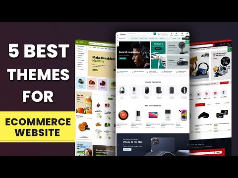 5 Best WordPress themes for ecommerce website | Best woocommerce theme for WordPress website