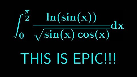 A RIDICULOUSLY AWESOME INTEGRAL: solution using Feynman