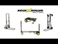 RockNRoller Multi-Cart - Transportwagen, extrem Tragfähig, kleines Packmaß