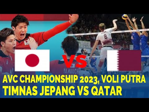 🔴LIVE: AVC Senior Men&#39;s Volleyball Championship 2023, Jepang Vs Qatar