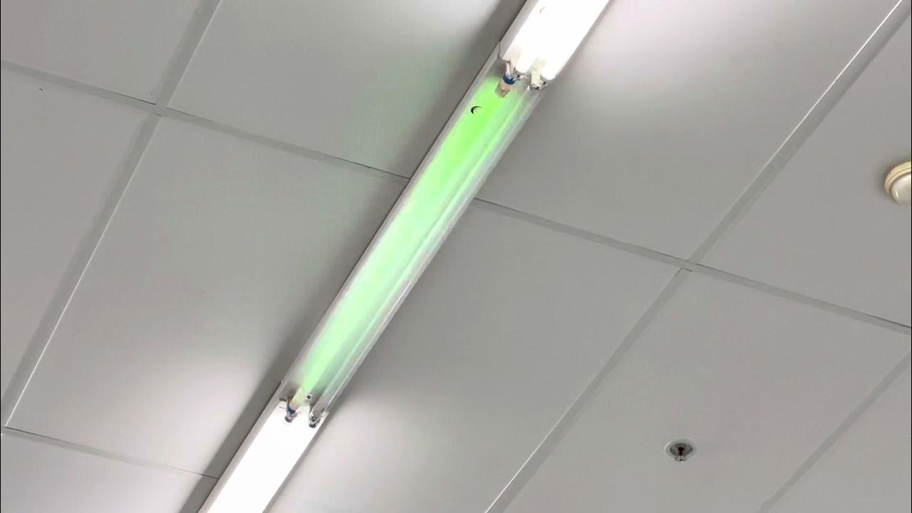 Flickering fluorescent light tube YouTube