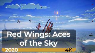 Red Wings: Aces of the Sky [4K 60fps] | One Hour screenshot 3