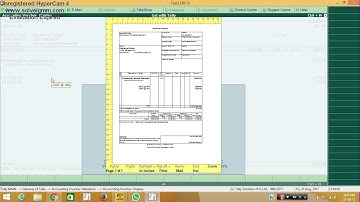 How to create GST Service Invoice in TallyERP.9